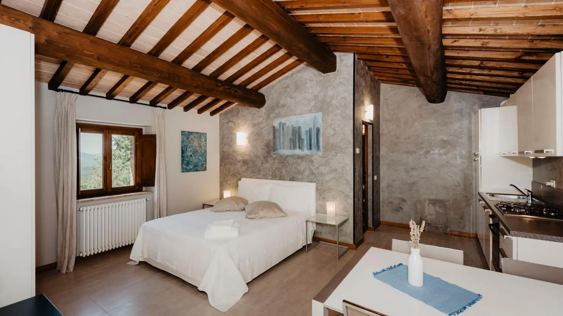 Villa Borghetto Poggio Bianco Radicondoli Italien