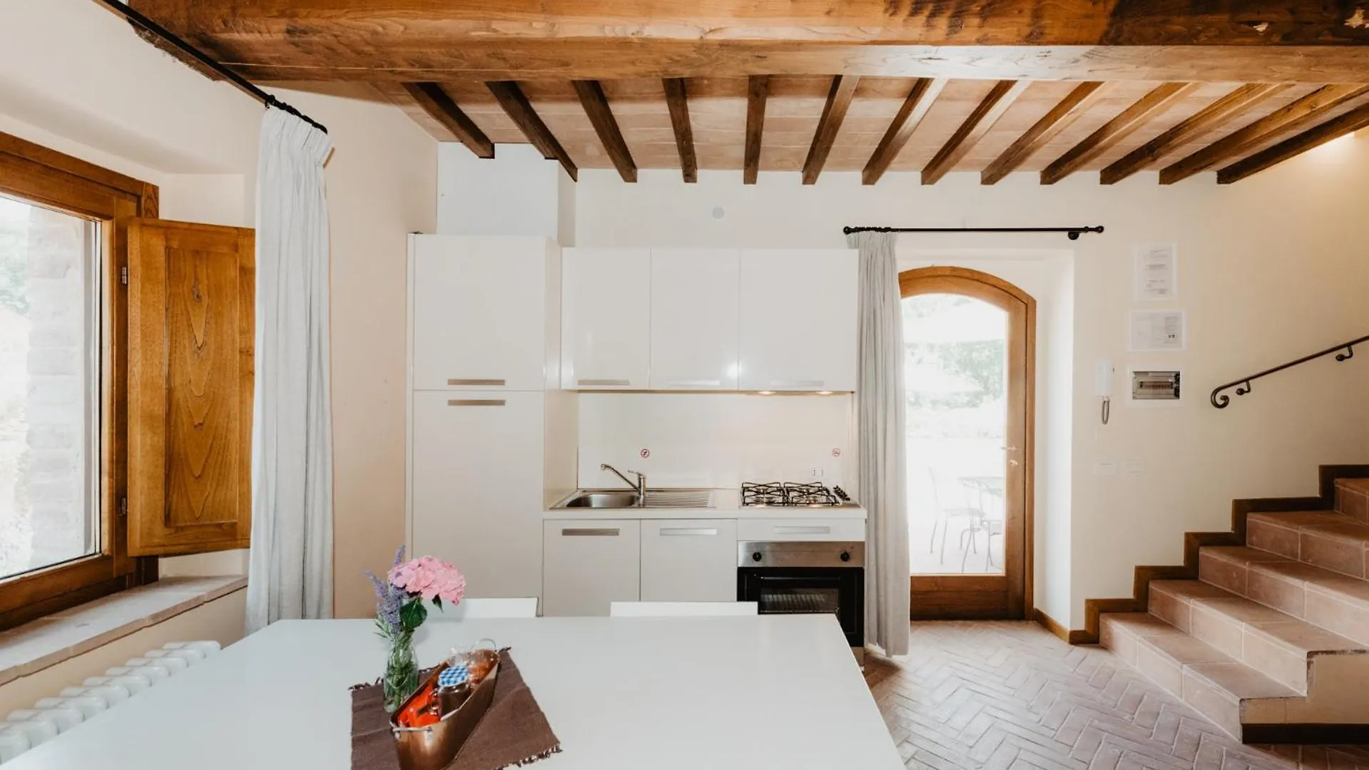 Ferienhaus Villa Borghetto Poggio Bianco Radicondoli Italien